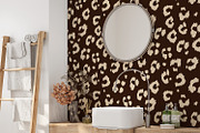 Beige Leopard Spots, a Wallpaper Graphic by MalyskaStudio (Thumbnail 3 of 6)