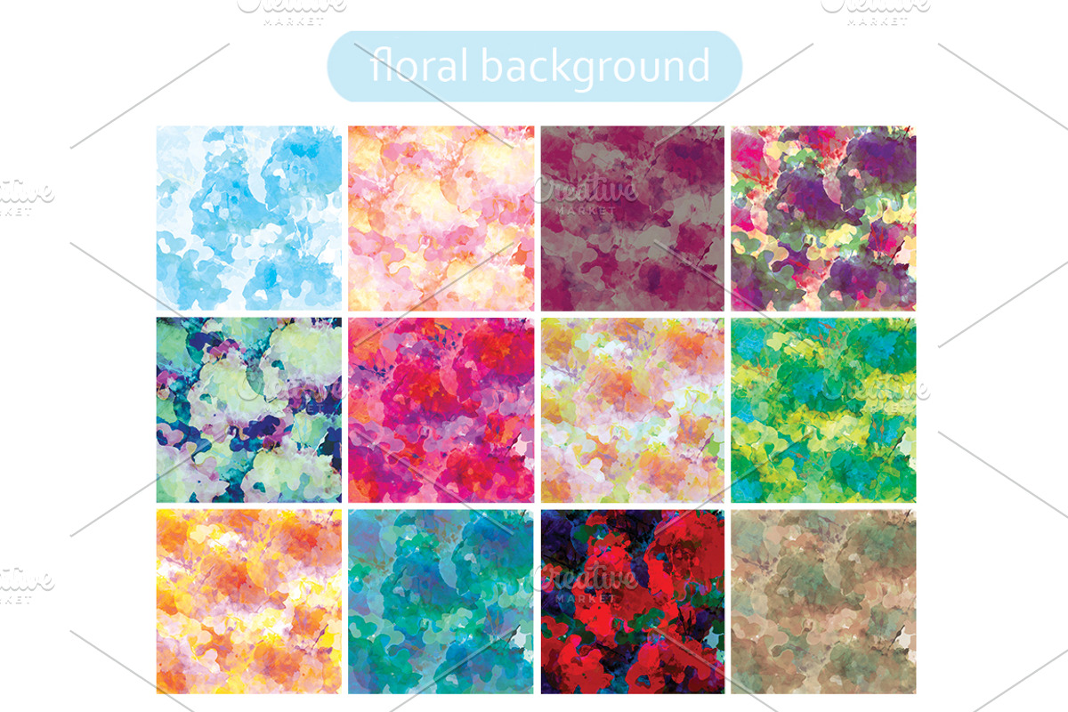 Floral background preview 2