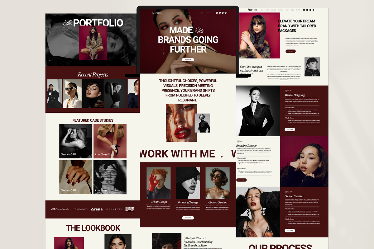 Luxury Wix Website Template Coaches, a Wix Template by AdvertFox (Photo 2 of 10)