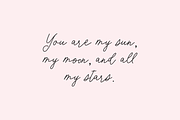 Dear Rosalind Script, a Script Font by Beck McCormick (Thumbnail 9 of 10)