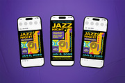 Jazz Night Event Flyer Set, a Flyer Template by The Good Store (Thumbnail 2 of 2)