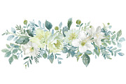 Elegant Green Floral Set, an Illustration by Designs_River (Thumbnail 9 of 11)