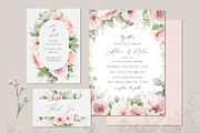 Dusty Pink & Green Watercolor, an Object Illustration by Elena Medvedeva (Thumbnail 10 of 10)
