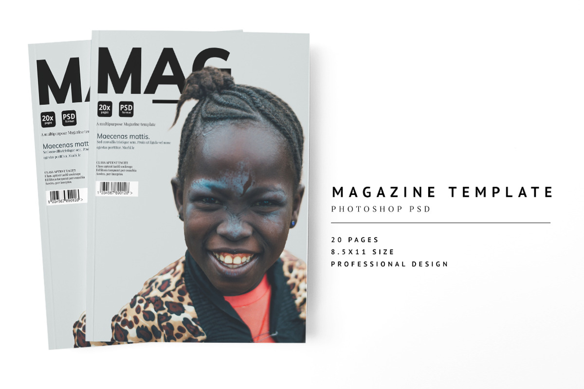 Magazine Template 08, a Magazine Template by pmvch (Photo 1 of 12)