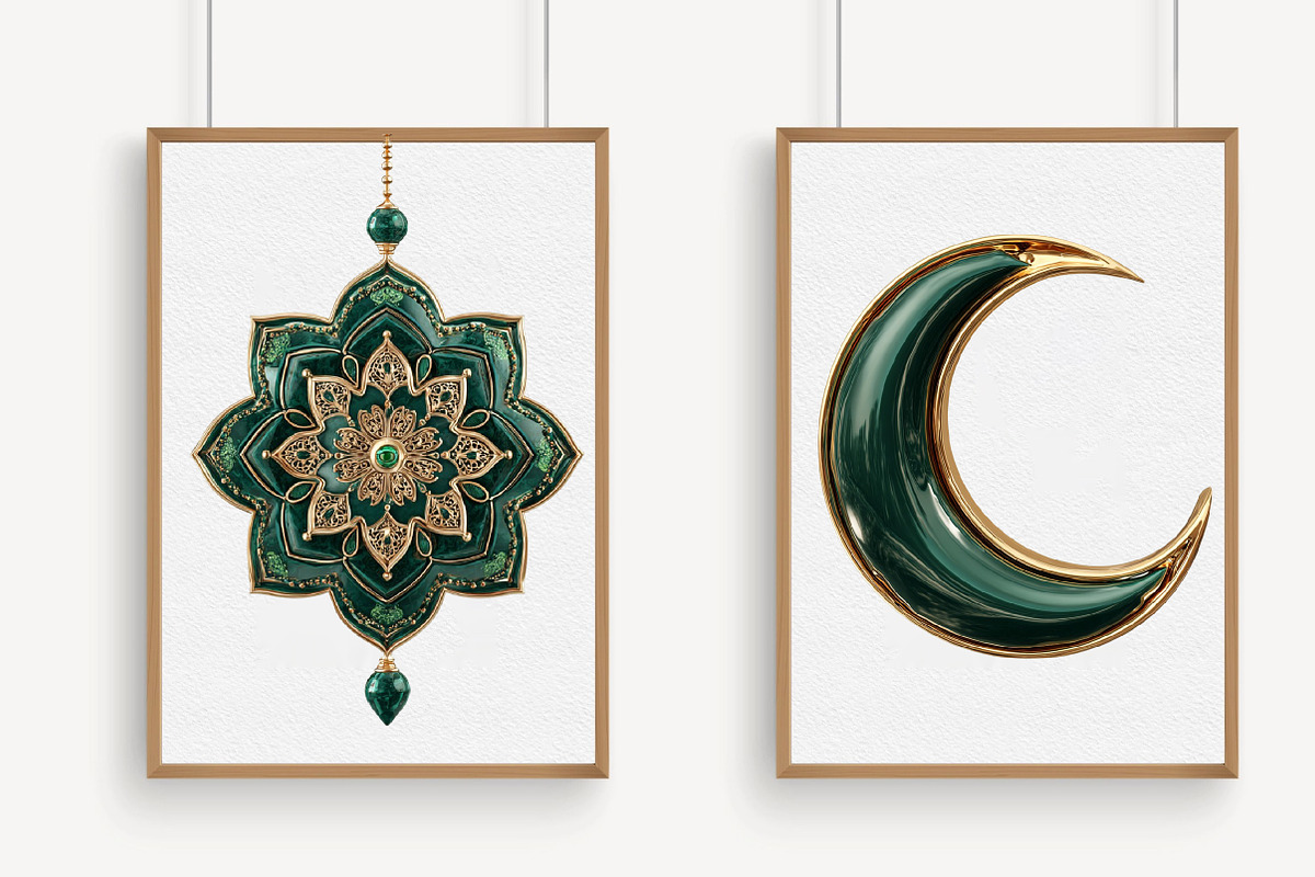 Watercolor Ramadan Clipart, an Illustration by Libby Wishes (Photo 5 of 7)