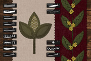 Embroidery Art Brushes For Procreate, a Brush Add-On by bokettori (Thumbnail 5 of 42)