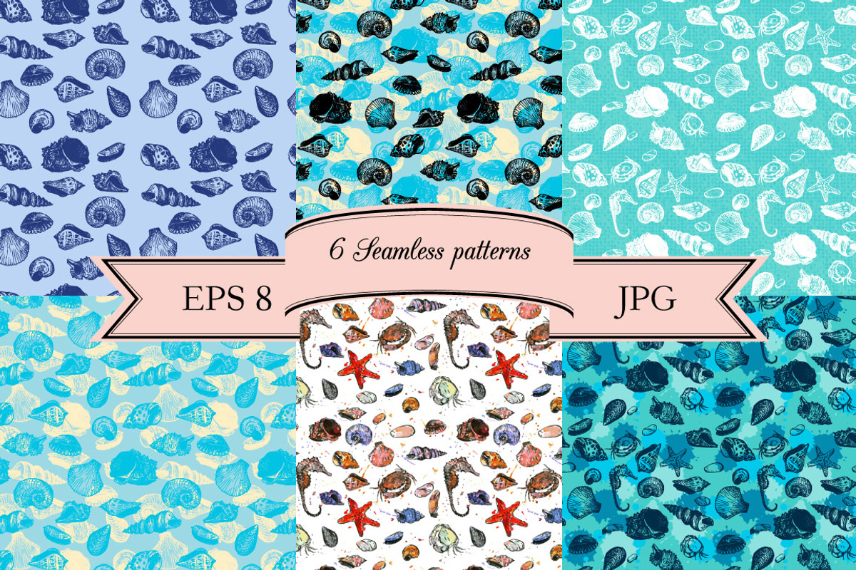 Seashells set preview 4