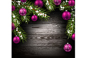 Big violet Christmas & New Year set, a Decorative Illustration by Vjom (Thumbnail 17 of 20)