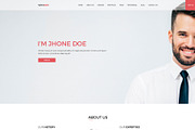 WHOIAM Lightweight Portfolio Respons, a Bootstrap Template by mine-tech (Thumbnail 2 of 4)