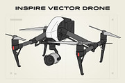 Inspire Vector Drone Illustration, an Object Graphic by Stypeface (Thumbnail 1 of 3)