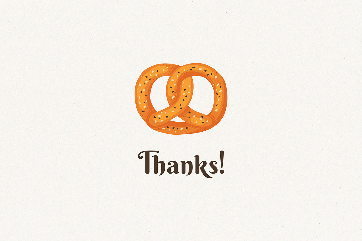 Bread Pastry Bakery products vector, a Food Illustration by Neliakott ♥ (Photo 11 of 11)