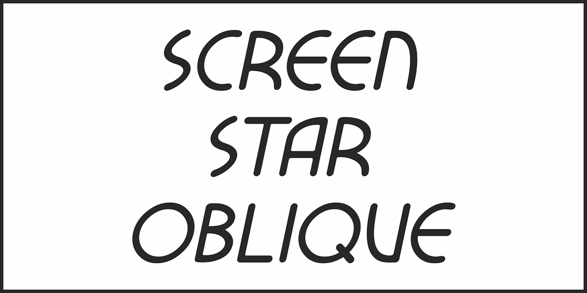 Screen Star JNL, a Sans Serif Font by Jeff Levine Fonts (Photo 4 of 5)