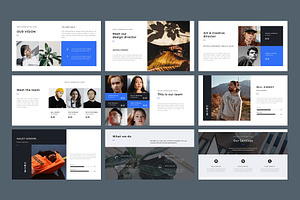 Mooner - PowerPoint Template