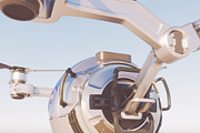 Sci Fi QuadCopter 3d model vray, a Cars & Vehicle 3D Model by konstantin.ermolaev (Thumbnail 2 of 7)