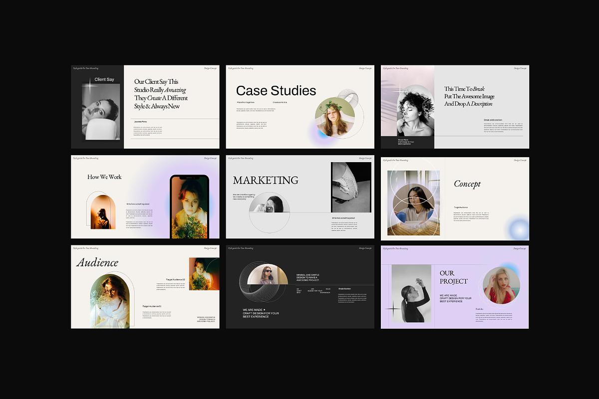 Nineties Brand Media Kit Powerpoint, a Presentation Template by Dirtytemp Studio (Photo 11 of 11)