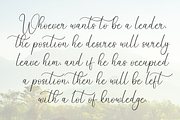 Birthday | Script Font, a Handwritten Font by Scratchones (Thumbnail 6 of 9)