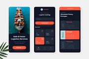 Seguimiento - Logistic Tracking App, an UI Kit Template by Panen Creative (Thumbnail 2 of 3)