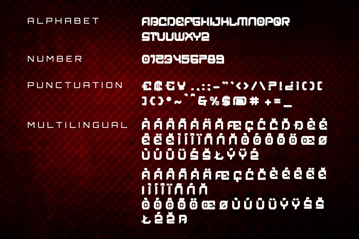 Zupraxu - Modern Sport Font, a Sans Serif Font by Dhabee (Photo 4 of 9)