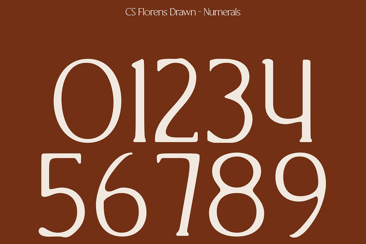 CS Florens Drawn, a Serif Font by Craft Supply Co. (Photo 4 of 8)