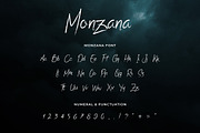 Monzana Brush Hanwritten Font, a Script Font by UICreative (Thumbnail 2 of 5)