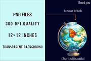 Fish in Glass Bowl PNG, an Illustration by SinaCreation (Thumbnail 4 of 5)