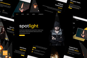 Spotlight - Google Slides Template