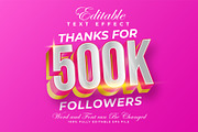 Followers Text Effect Style | Vector, a Layer Style Add-On by padilah_a (Thumbnail 2 of 6)