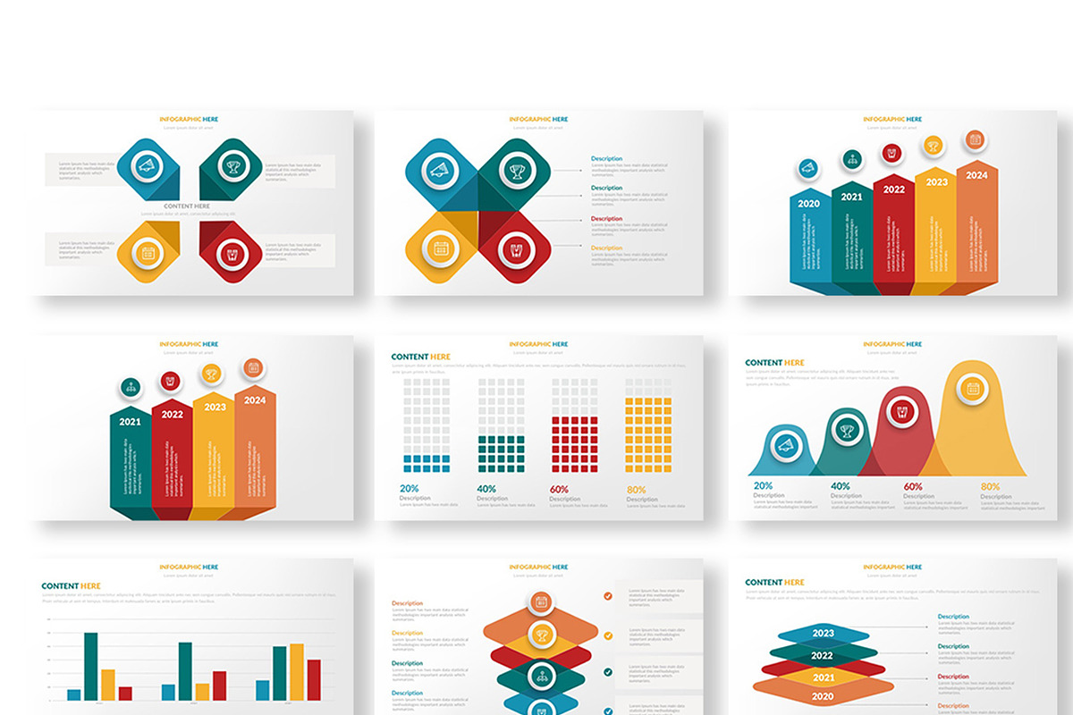 Infographics Keynote Presentation, a Presentation Template by Graphicgo (Photo 9 of 16)