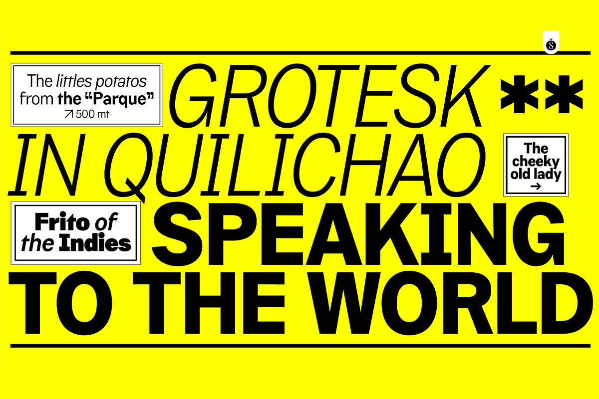 Quilichao Grotesk, a Sans Serif Font by Sudtipos (Photo 1 of 8)
