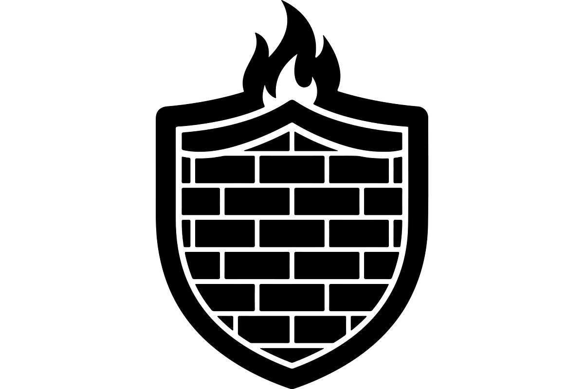 firewall security icons, a Technology Illustration by abu67222 (Photo 13 of 13)