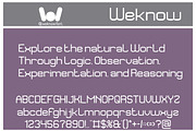 Great Scientific Mind font, a Sans Serif Font by weknow (Thumbnail 4 of 8)