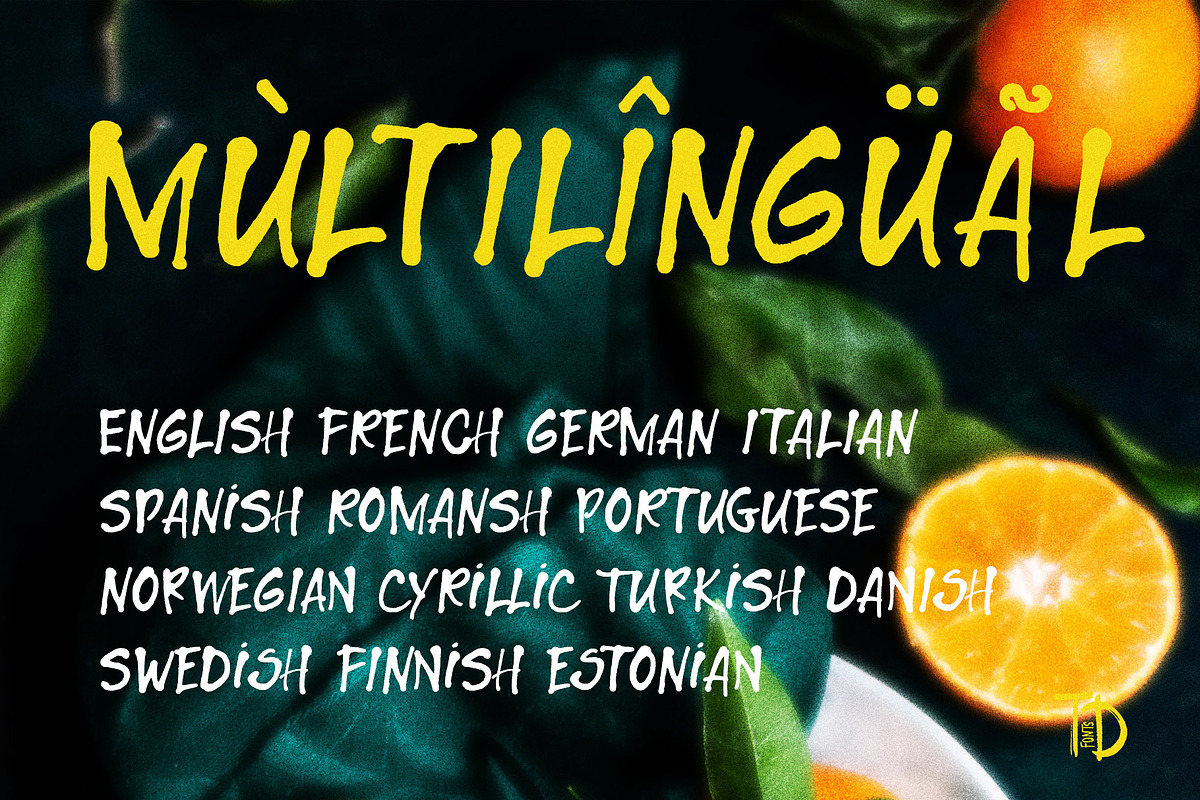 Dirty Ink font handwritten playful, a Handwritten Font by TD fonts (Photo 9 of 12)