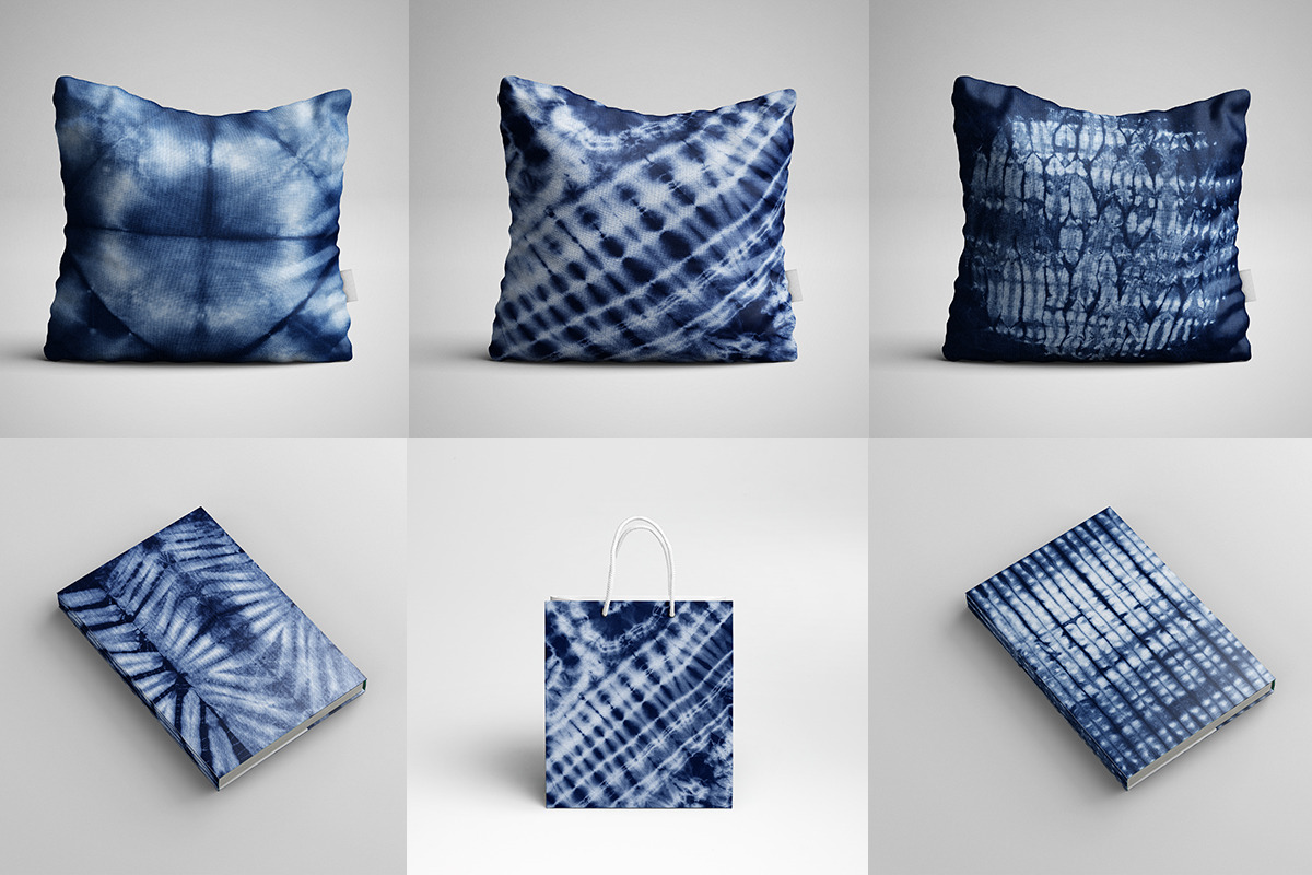 Shibori. Material dyed batik., a Texture Graphic by vetre.antanaviciute (Photo 2 of 4)