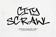 City Scrawl – Urban Marker Font, a Handwritten Font by NTC Graphic (Thumbnail 1 of 10)