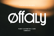 Offaly | Geometric Sans, a Sans Serif Font by Twicolabs Fontdation (Thumbnail 1 of 9)