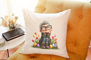 Whimsical Easter Grandma Clipart, an Illustration by OK Design (Thumbnail 6 of 6)