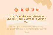Little Peach | A Handwritten Font, a Handwritten Font by cathconofolio (Thumbnail 2 of 5)