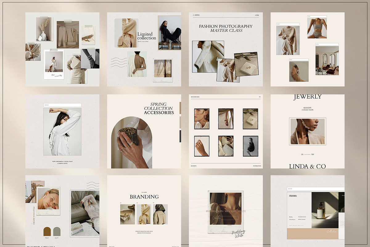 CANVA & PS / Create Your Brand, a Social Media Template by Simple có (Photo 9 of 13)