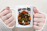 Halloween Cowboy Png-Vintage Motel, a Work Illustration by Sublimation Artist (Thumbnail 7 of 9)