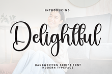 Delightful | Script Font