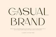 Rolcak - Fashion Brand Font, a Sans Serif Font by QR Design Studio (Thumbnail 4 of 16)