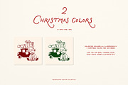 Whimsical Set Cozy Christmas p.2, a Seasonal Illustration by ViktoriyaD (Thumbnail 17 of 25)
