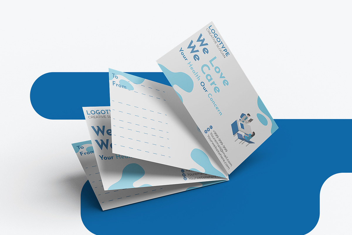 Health Clinic - Postcard, a Design Template by VUNIRA (Photo 1 of 2)