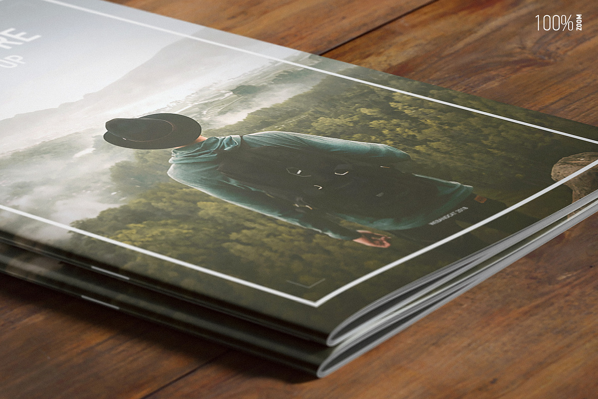 A4 Magazine | Brochure Mock-up, a Books & Magazine Mockup by WebAndCat (Photo 6 of 32)