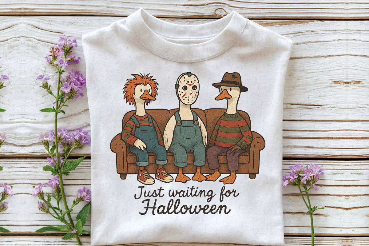 Just Waiting for Halloween Funny, an Icon by Craft Nest (Photo 2 of 6)