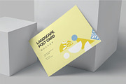 A4-A5-A6 Landscape Post Card Mockups, an Advertising Mockup by megostudi0 (Thumbnail 5 of 6)
