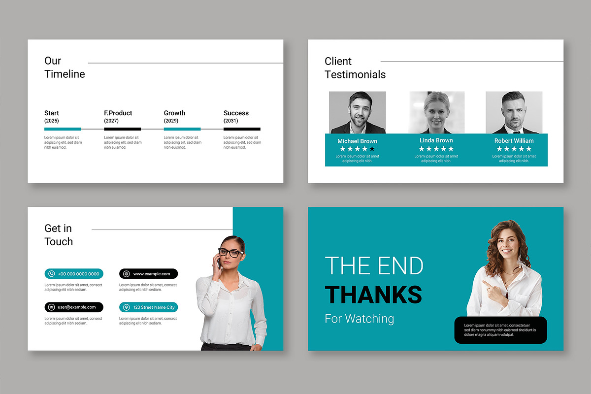 Corporate Case Study Template preview 5