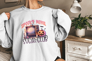 Spooky Movie Png, Halloween Png