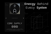 GC Robuto Mono-Futuristic Monospace, a Sans Serif Font by Glyphonic (Thumbnail 12 of 16)