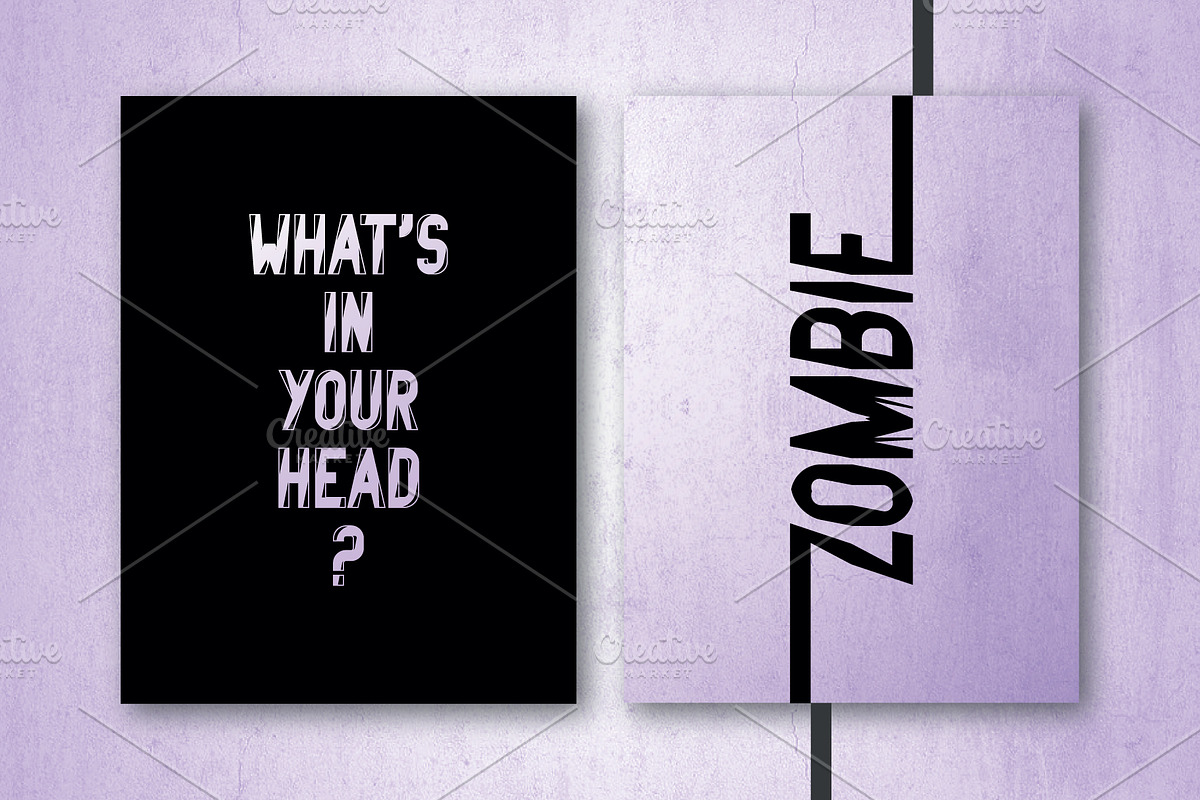 Zombie Font, a Font by Mymlan Shop (Photo 8 of 11)